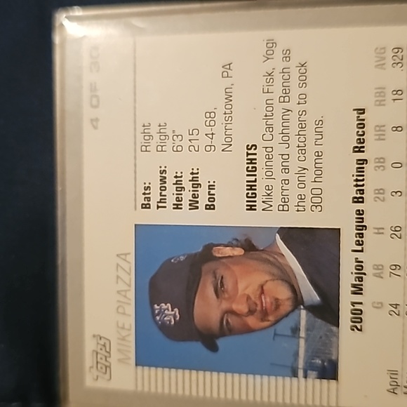 Topps Baseball Card - Picture 2 of 3